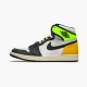 555088-118 Jordan 1 Retro High White Black Volt University Gold Dámské A Pánské Boty