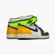 555088-118 Jordan 1 Retro High White Black Volt University Gold Dámské A Pánské Boty