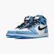 555088-134 Jordan 1 Retro High White University Blue Black Dámské A Pánské Boty