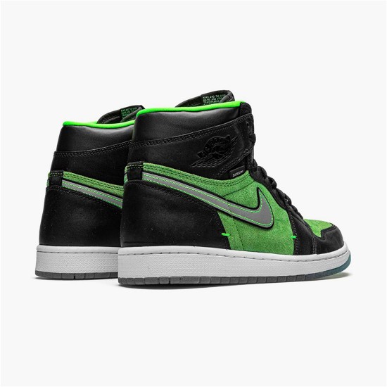 CK6637-002 Jordan 1 Retro High Zoom Zen Green Dámské A Pánské Boty