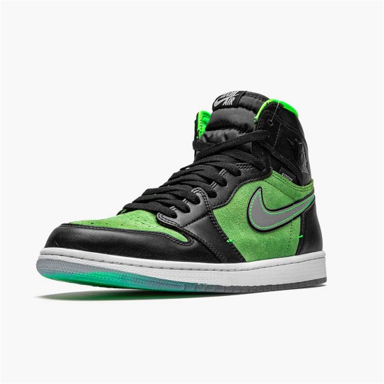 CK6637-002 Jordan 1 Retro High Zoom Zen Green Dámské A Pánské Boty