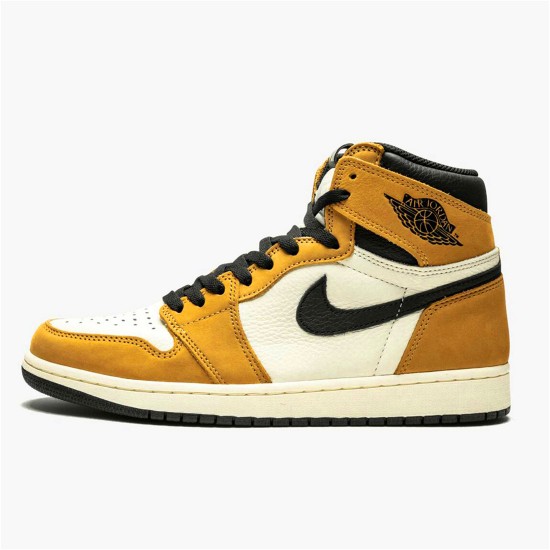 555088-700 Jordan 1 Retro High Rookie of the Year Dámské A Pánské Boty