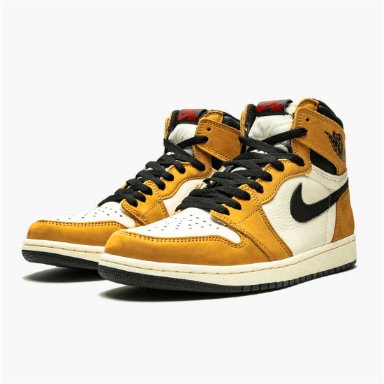 555088-700 Jordan 1 Retro High Rookie of the Year Dámské A Pánské Boty