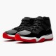 378037-061 Jordan 11 Retro Playoffs Bred (2019) Dámské A Pánské Boty