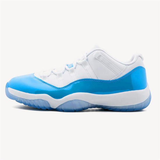 528895-106 Jordan 11 Retro Low University Blue (2017) Dámské A Pánské Boty