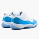 528895-106 Jordan 11 Retro Low University Blue (2017) Dámské A Pánské Boty