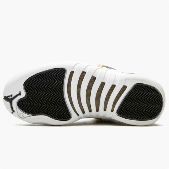 AO6068-007 Jordan 12 Retro Black Metallic Gold White Dámské A Pánské Boty