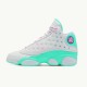 439358-100 Jordan 13 Retro White Soar Green Pink Dámské Boty