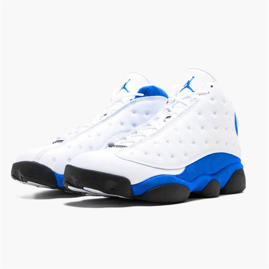 414571-117 Jordan 13 Retro White Hyper Royal Black Pánské Boty