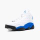 414571-117 Jordan 13 Retro White Hyper Royal Black Pánské Boty