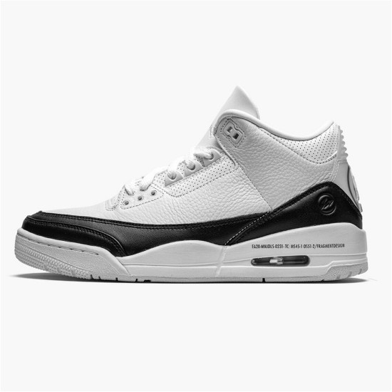 DA3595-100 Jordan 3 Retro Fragment Dámské A Pánské Boty