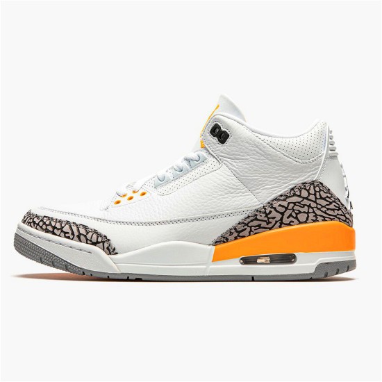 CK9246-108 Jordan 3 Retro Laser Orange Dámské A Pánské Boty