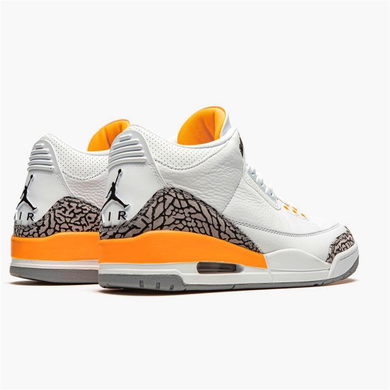 CK9246-108 Jordan 3 Retro Laser Orange Dámské A Pánské Boty