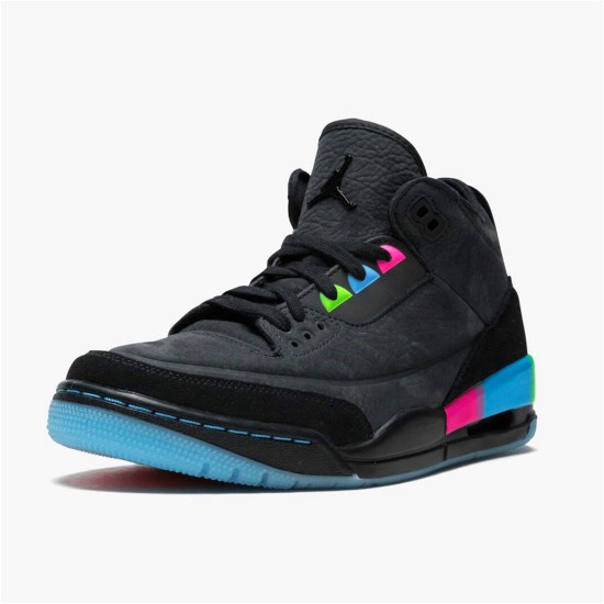 AT9195-001 Jordan 3 Retro Quai 54 (2018) Dámské A Pánské Boty