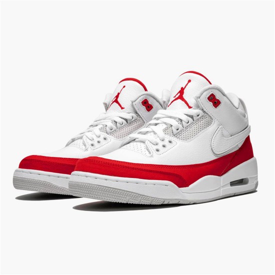 CJ0939-100 Jordan 3 Retro Tinker White University Red Pánské Boty