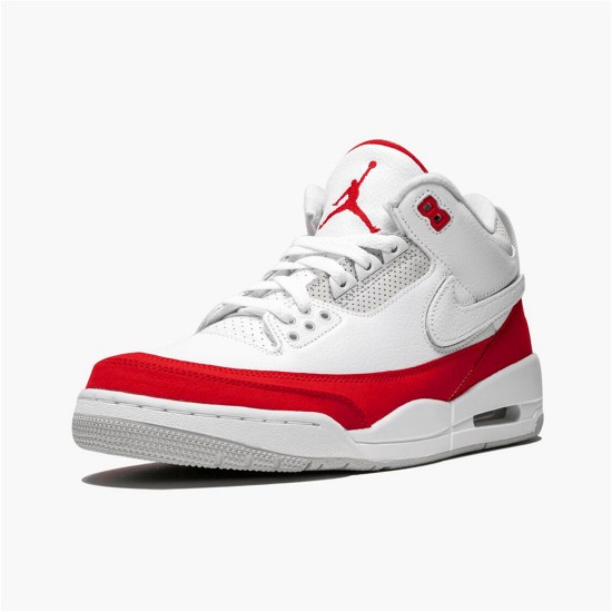 CJ0939-100 Jordan 3 Retro Tinker White University Red Pánské Boty