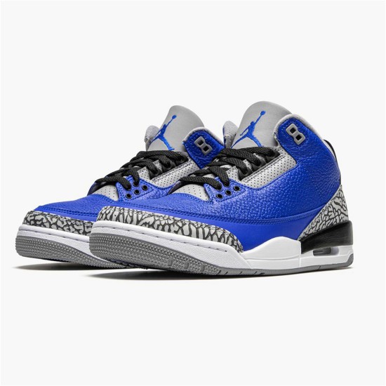 CT8532-400 Jordan 3 Retro Varsity Royal Cement Dámské A Pánské Boty