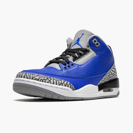 CT8532-400 Jordan 3 Retro Varsity Royal Cement Dámské A Pánské Boty