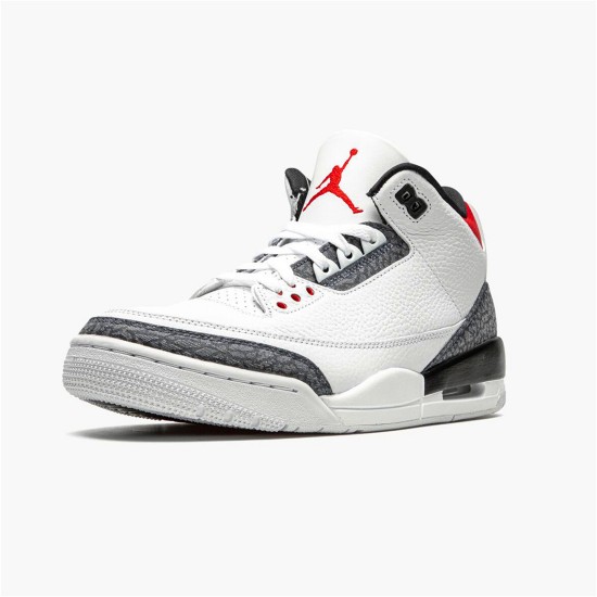 CZ6433-100 Jordan 3 Retro SE-T CO JP Fire Red Denim Pánské Boty