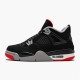 308497-060 Jordan 4 Retro Bred (2019) Dámské A Pánské Boty