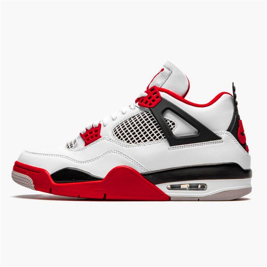 DC7770-160 Jordan 4 Retro Fire Red (2020) Pánské Boty