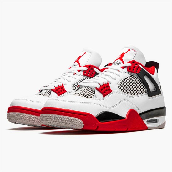 DC7770-160 Jordan 4 Retro Fire Red (2020) Pánské Boty