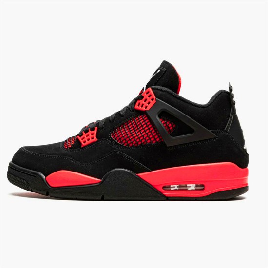 CT8527-016 Jordan 4 Retro Red Thunder Dámské A Pánské Boty