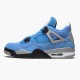 CT8527-400 Jordan 4 Retro University Blue Dámské A Pánské Boty