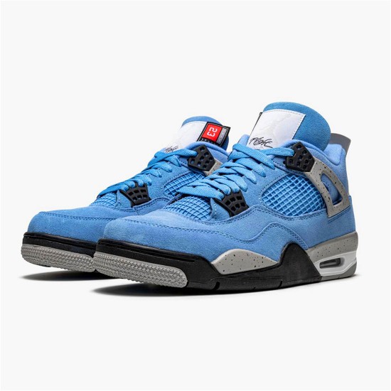 CT8527-400 Jordan 4 Retro University Blue Dámské A Pánské Boty