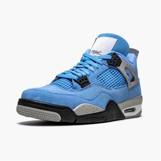 CT8527-400 Jordan 4 Retro University Blue Dámské A Pánské Boty