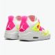 CV7808-100 Jordan 4 Retro White Lemon Pink Dámské A Pánské Boty