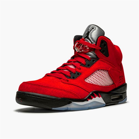 DD0587-600 Jordan 5 Retro Raging Bull Red (2021) Pánské Boty