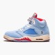 CI1899-400 Jordan 5 Retro Trophy Room Ice Blue Dámské A Pánské Boty