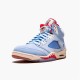 CI1899-400 Jordan 5 Retro Trophy Room Ice Blue Dámské A Pánské Boty