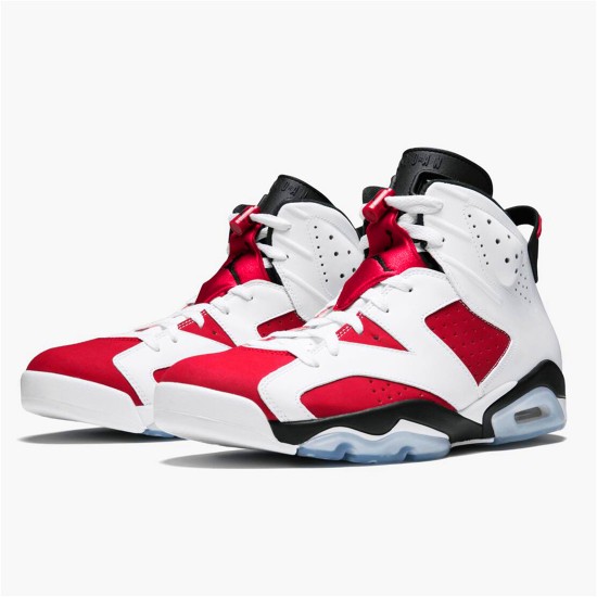 384664-160 Jordan 6 Retro Carmine (2014) Dámské A Pánské Boty