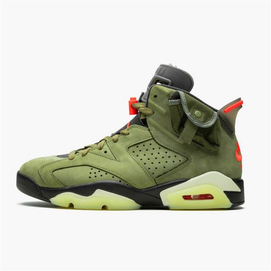 CN1084-200 Jordan 6 Retro Travis Scott Dámské A Pánské Boty